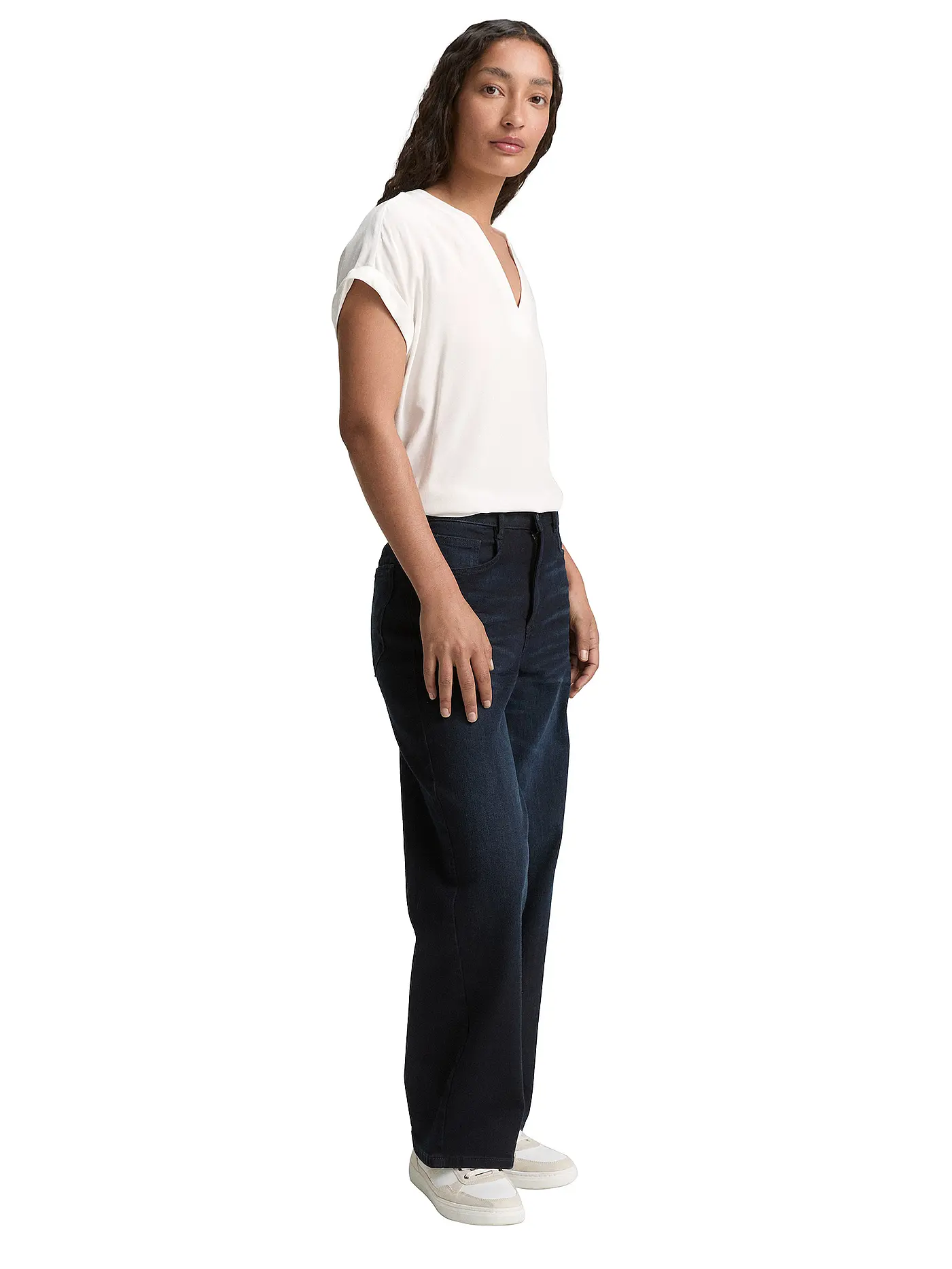 TOM TAILOR | Blusenshirt | weiss
